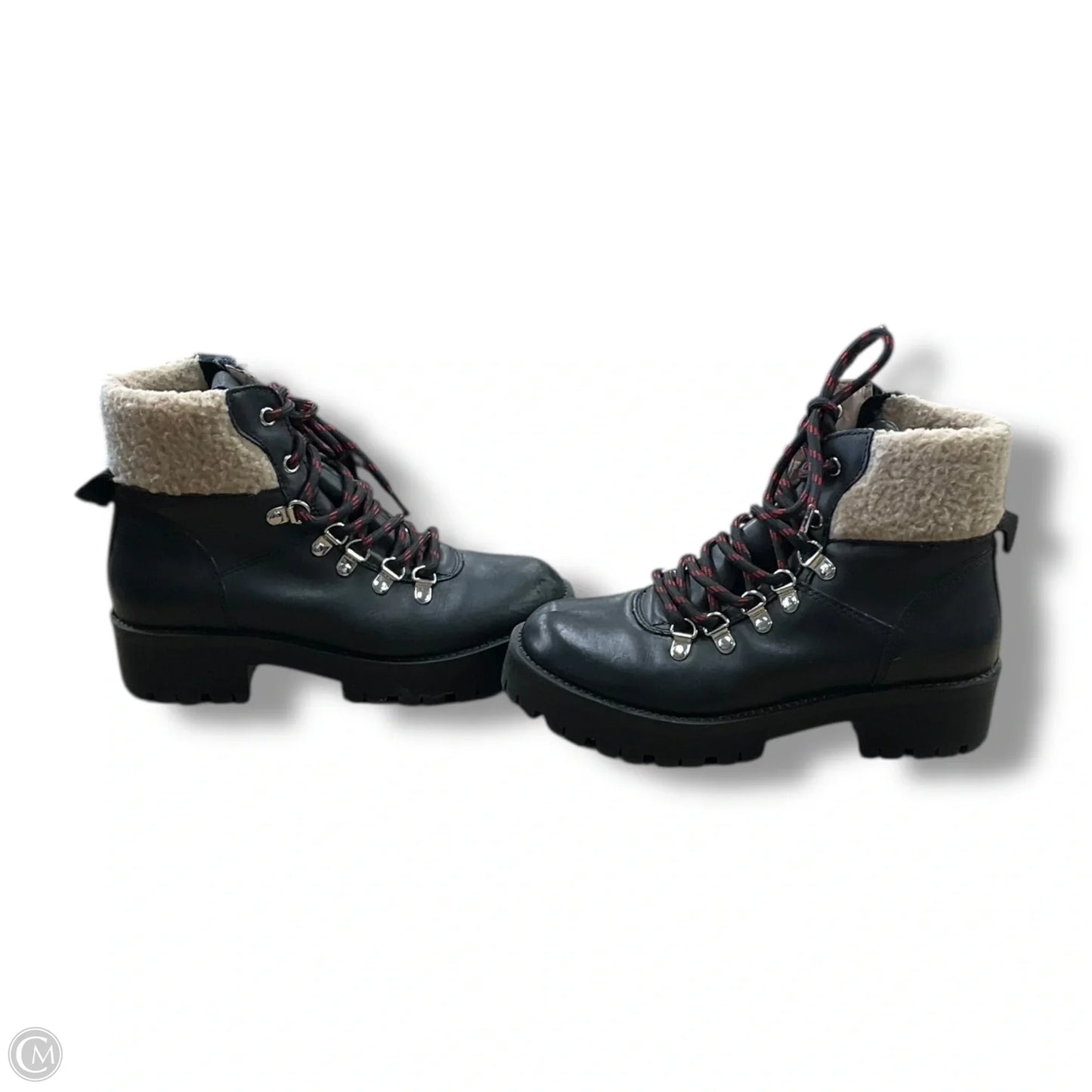 Boots Combat By Steve Madden In Black, Size: 7.5