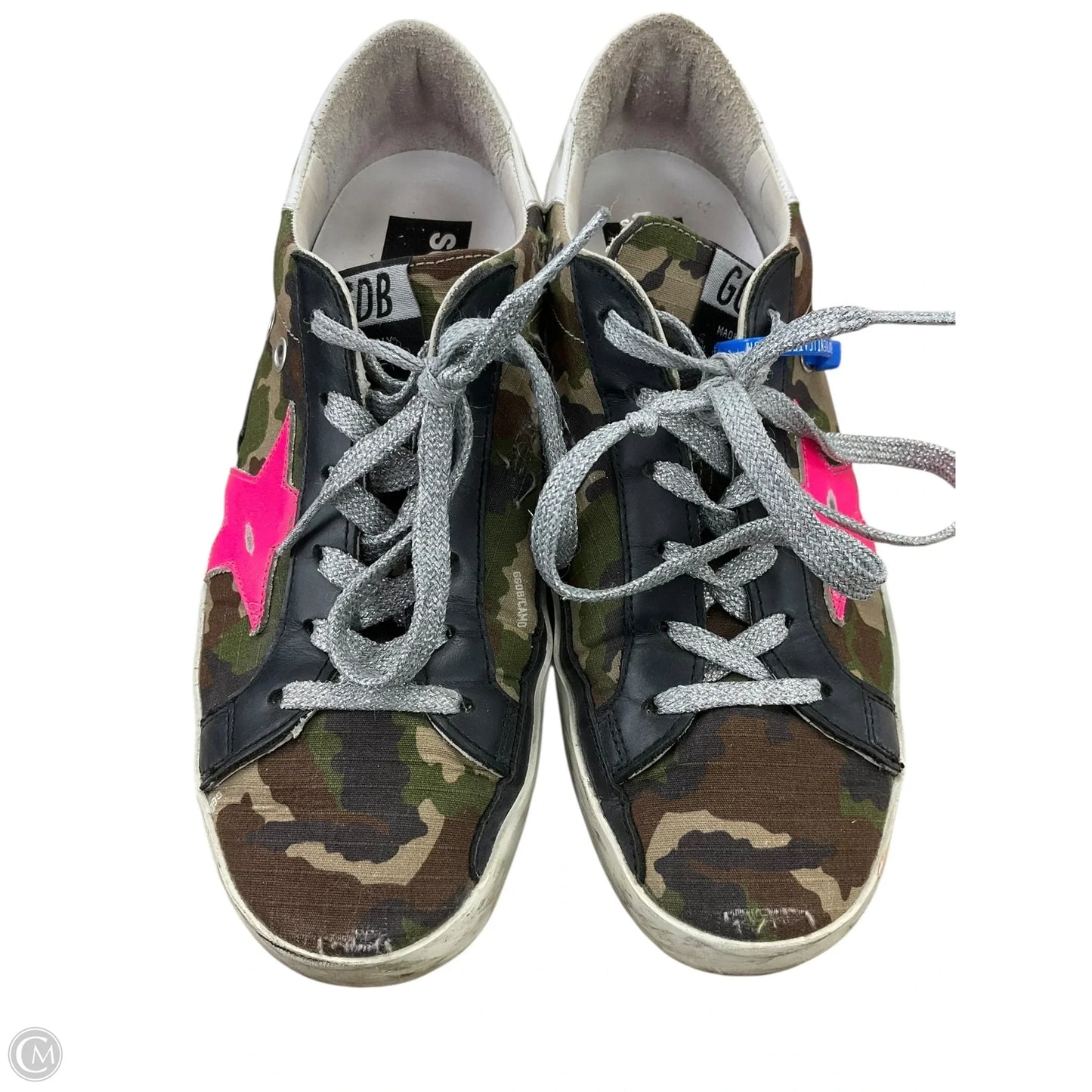 Shoes Luxury Designer By Golden Goose In Multi-colored, Size: 6.5