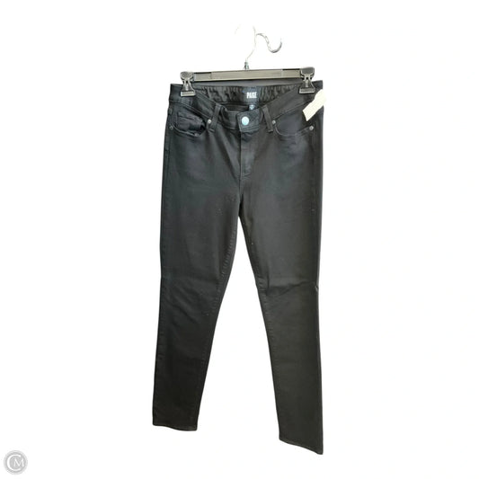 Jeans Skinny By Paige In Black, Size: 6
