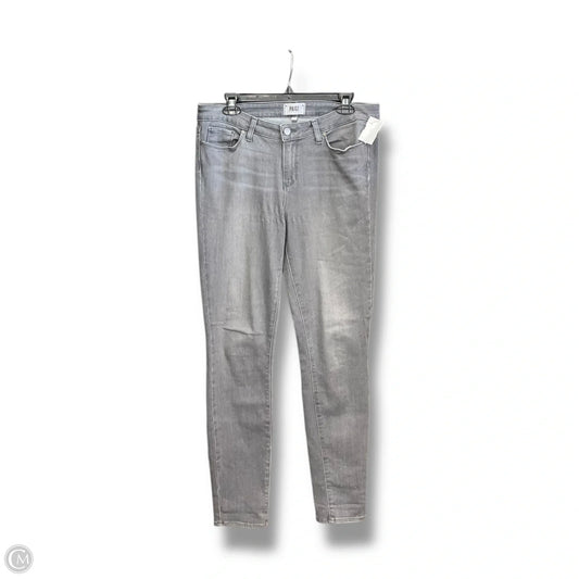 Jeans Skinny By Paige In Black, Size: 8