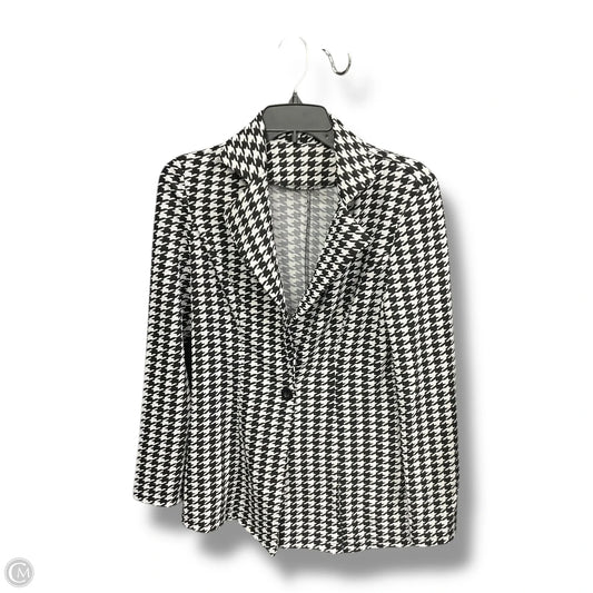 Blazer By Shein In Black & White, Size: S
