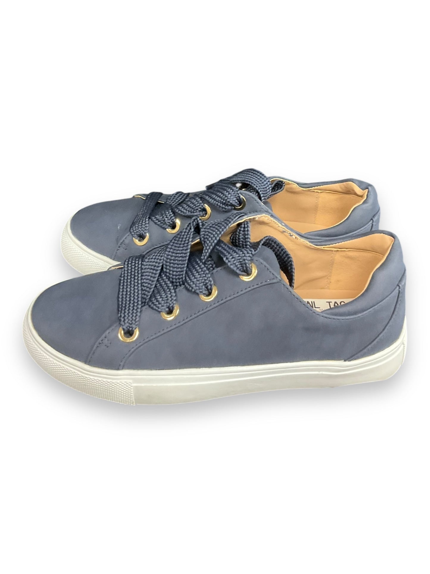 Shoes Sneakers By Loft In Blue, Size: 6