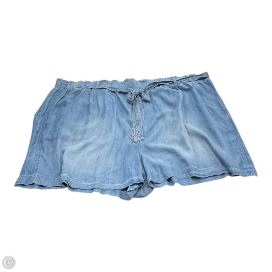 Shorts By Knox Rose In Blue, Size: 4x