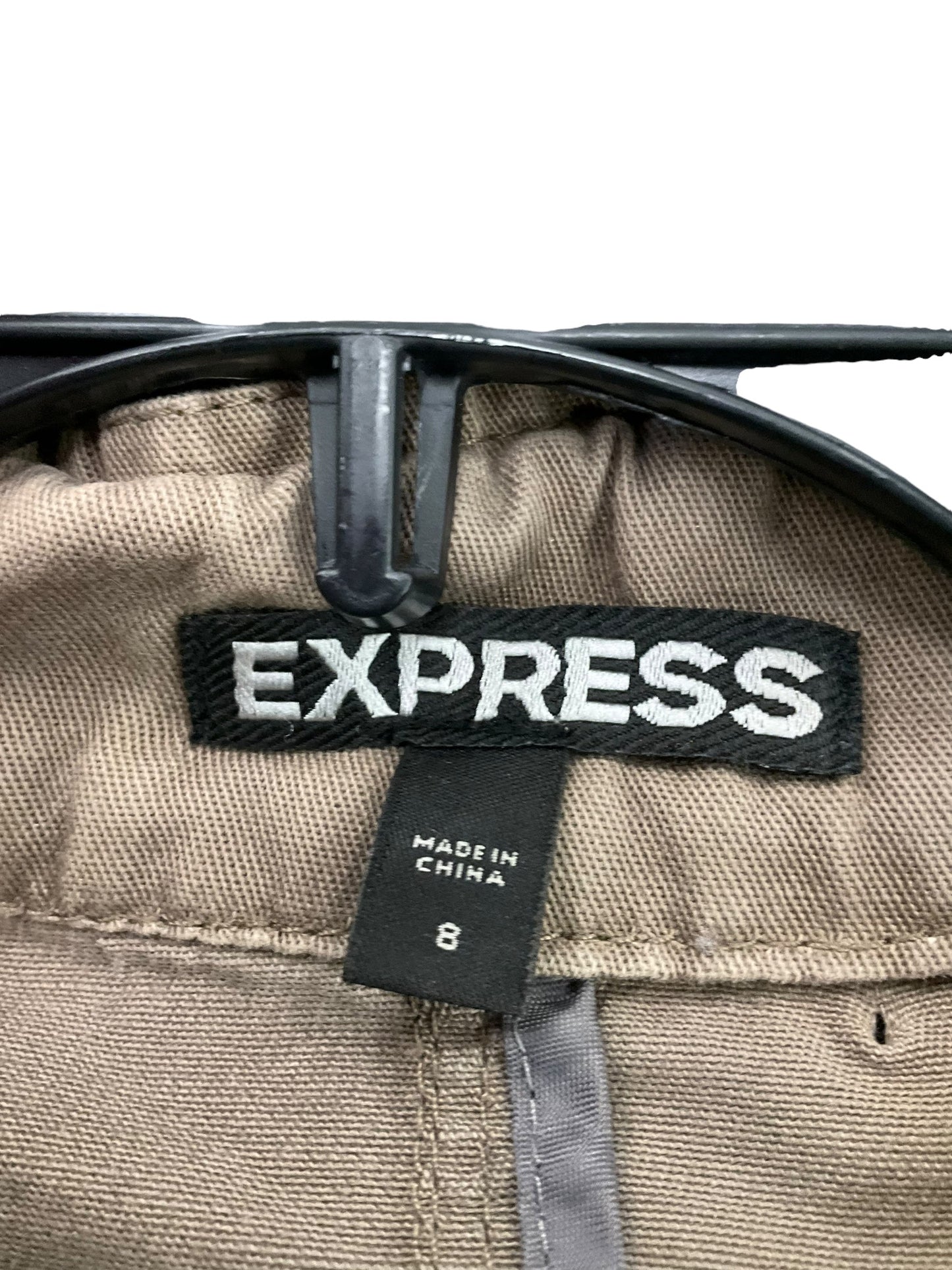 Jacket Utility By Express In Tan, Size: S