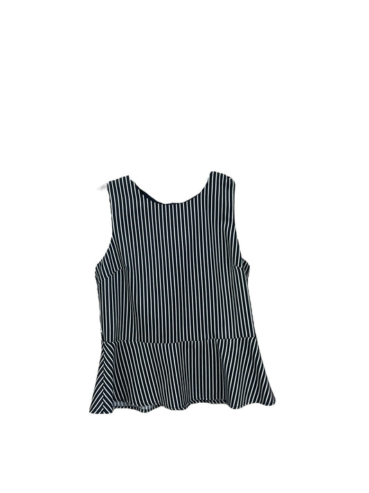 Top Sleeveless By Banana Republic In Striped Pattern, Size: 4