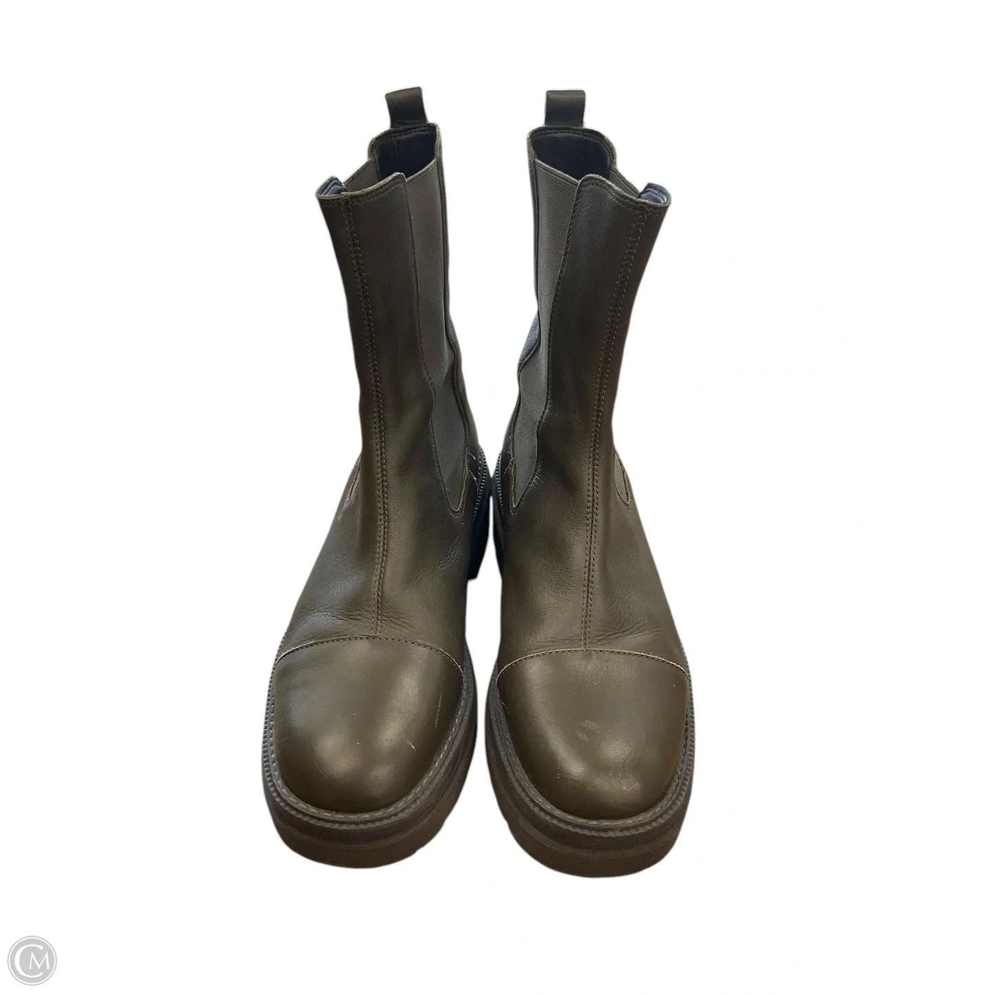 Boots Combat By Sam Edelman In Green, Size: 8.5