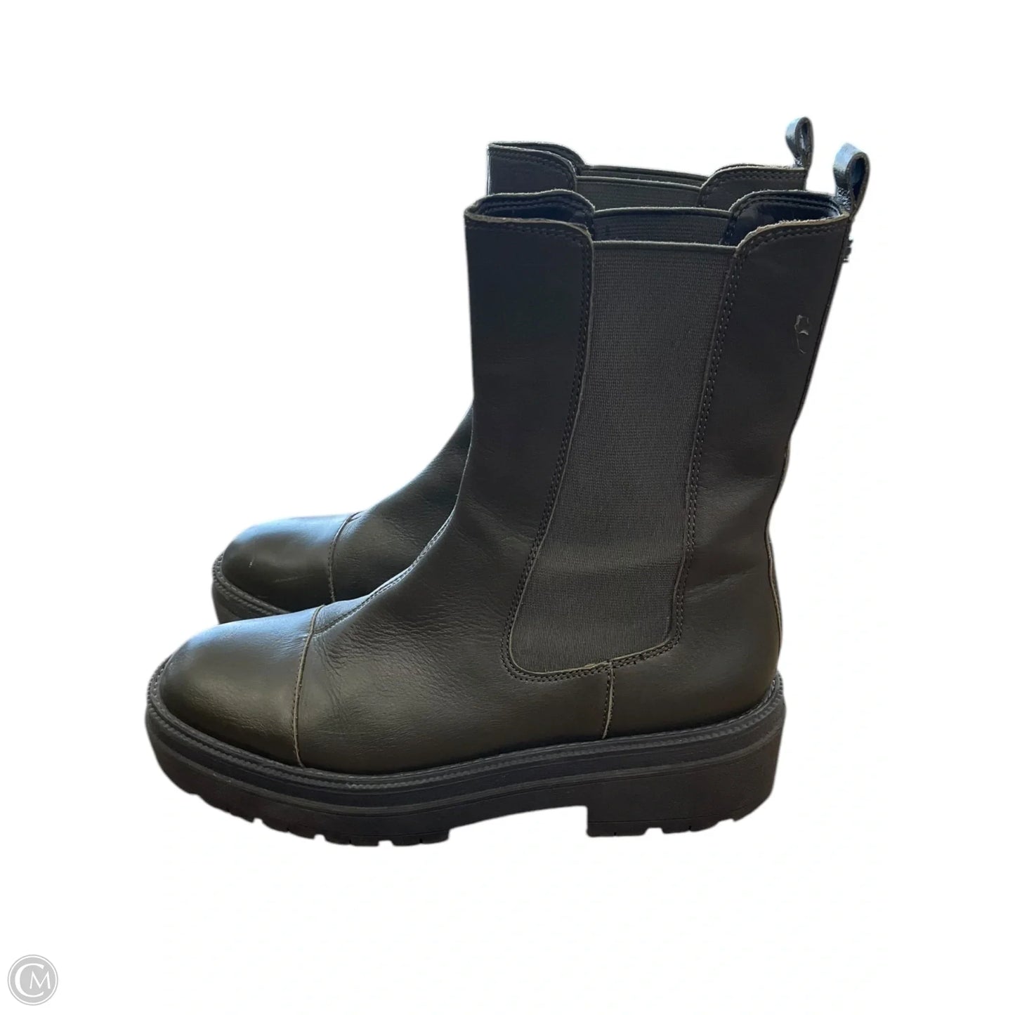 Boots Combat By Sam Edelman In Green, Size: 8.5