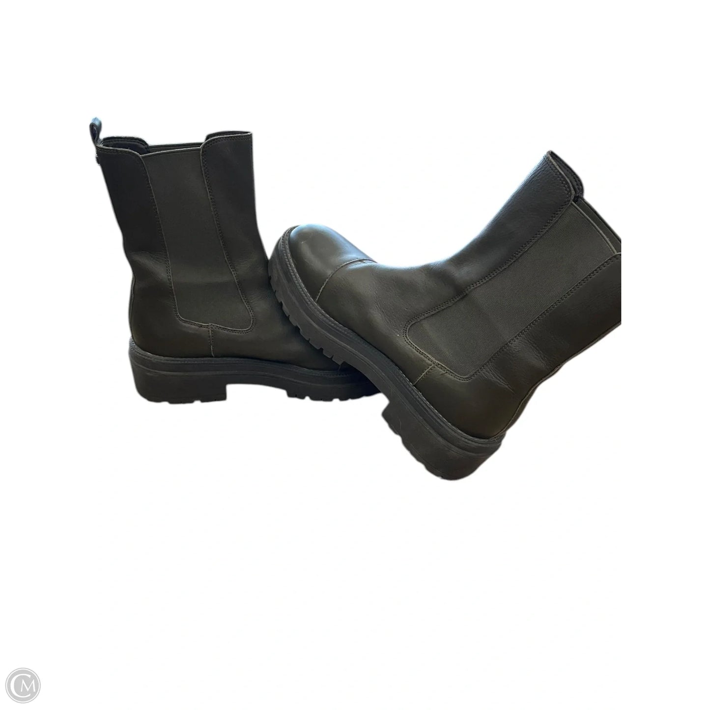 Boots Combat By Sam Edelman In Green, Size: 8.5