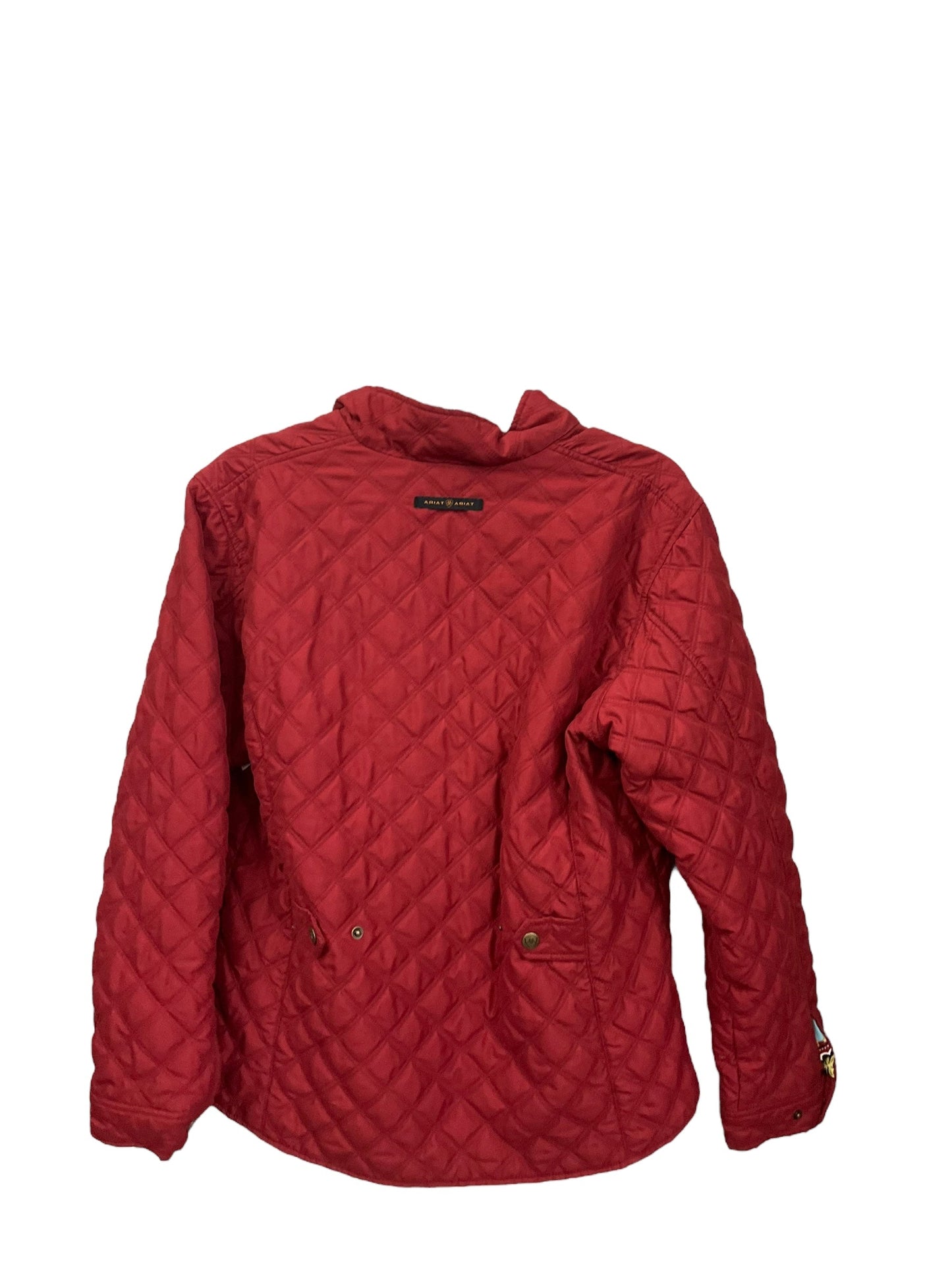 Red Jacket Puffer & Quilted Ariat, Size L