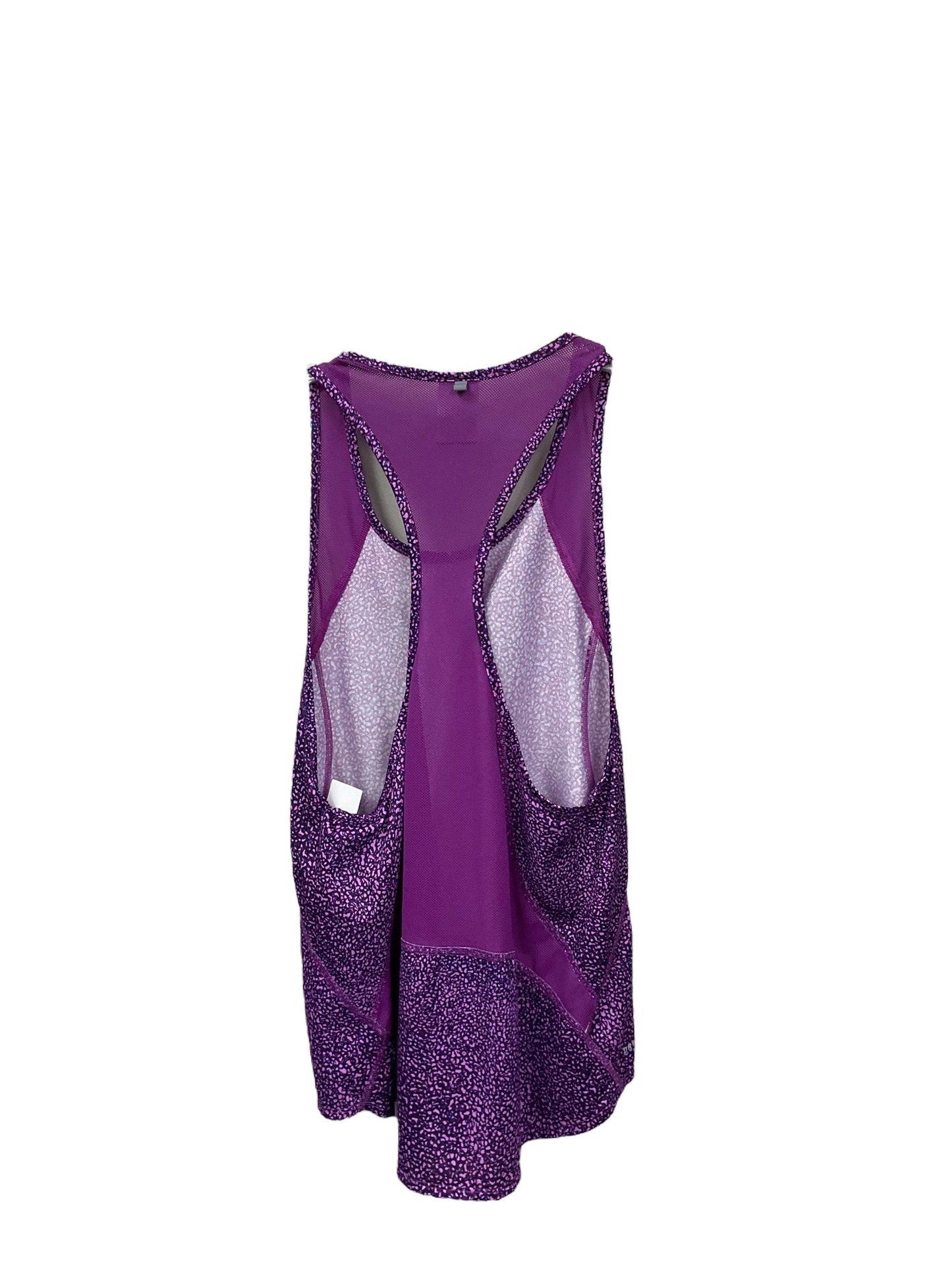 Athletic Tank Top By Nike Apparel In Purple, Size: L