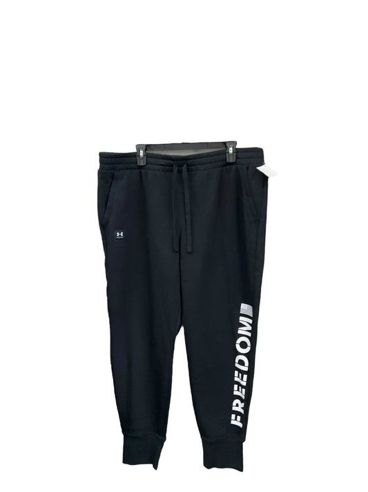 Athletic Pants By Under Armour In Black, Size: 2x