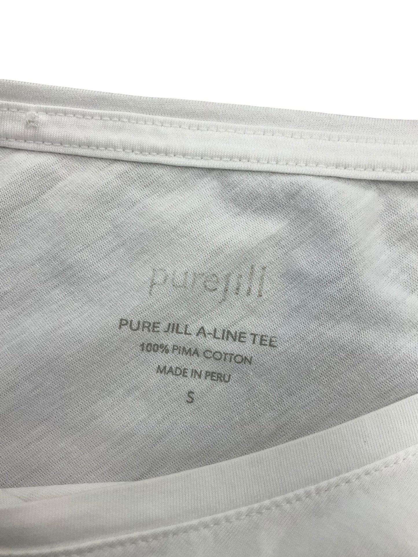 Top Long Sleeve Basic By Pure Jill In White, Size: S