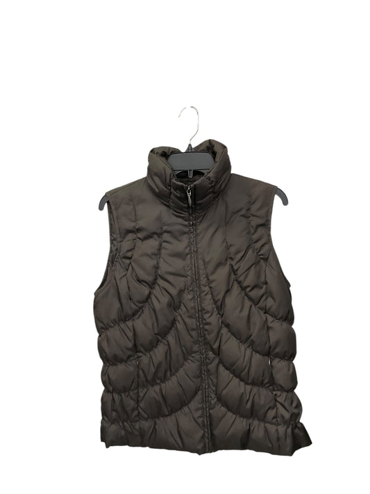 Vest Puffer & Quilted By Nine West In Brown, Size: M