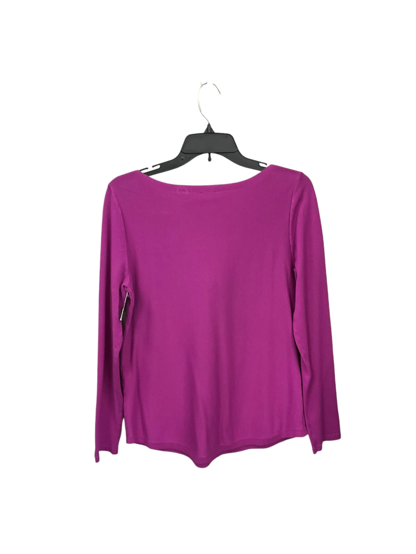 Top Long Sleeve By Chicos In Pink, Size: S