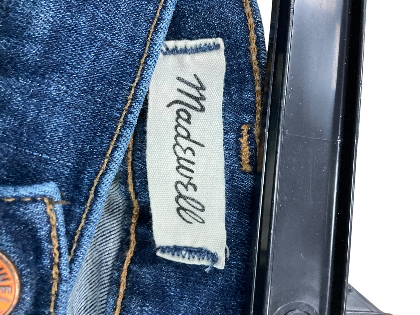 Jeans Straight By Madewell In Blue Denim, Size: 1x