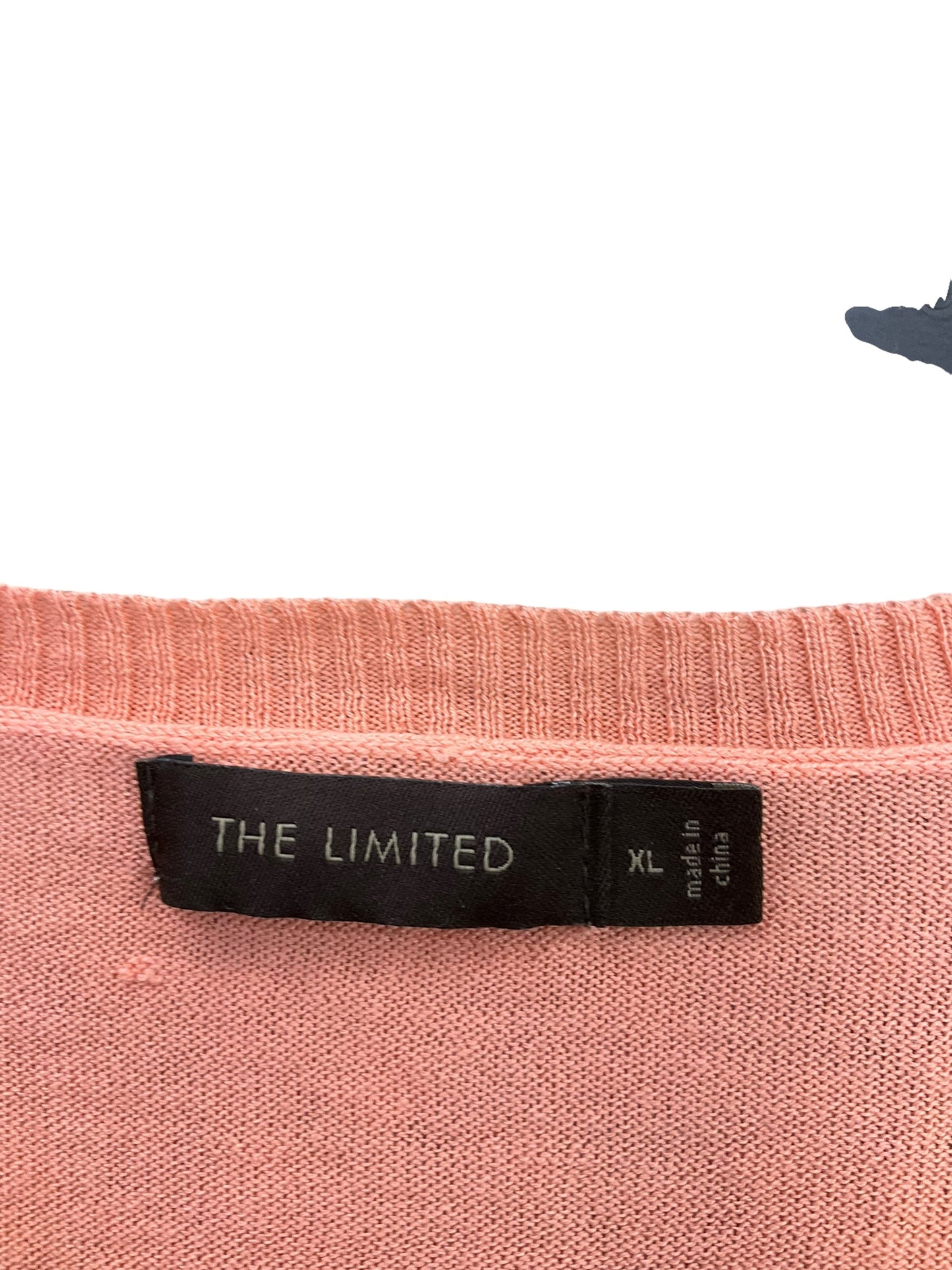 Top Long Sleeve By Limited In Coral, Size: Xl