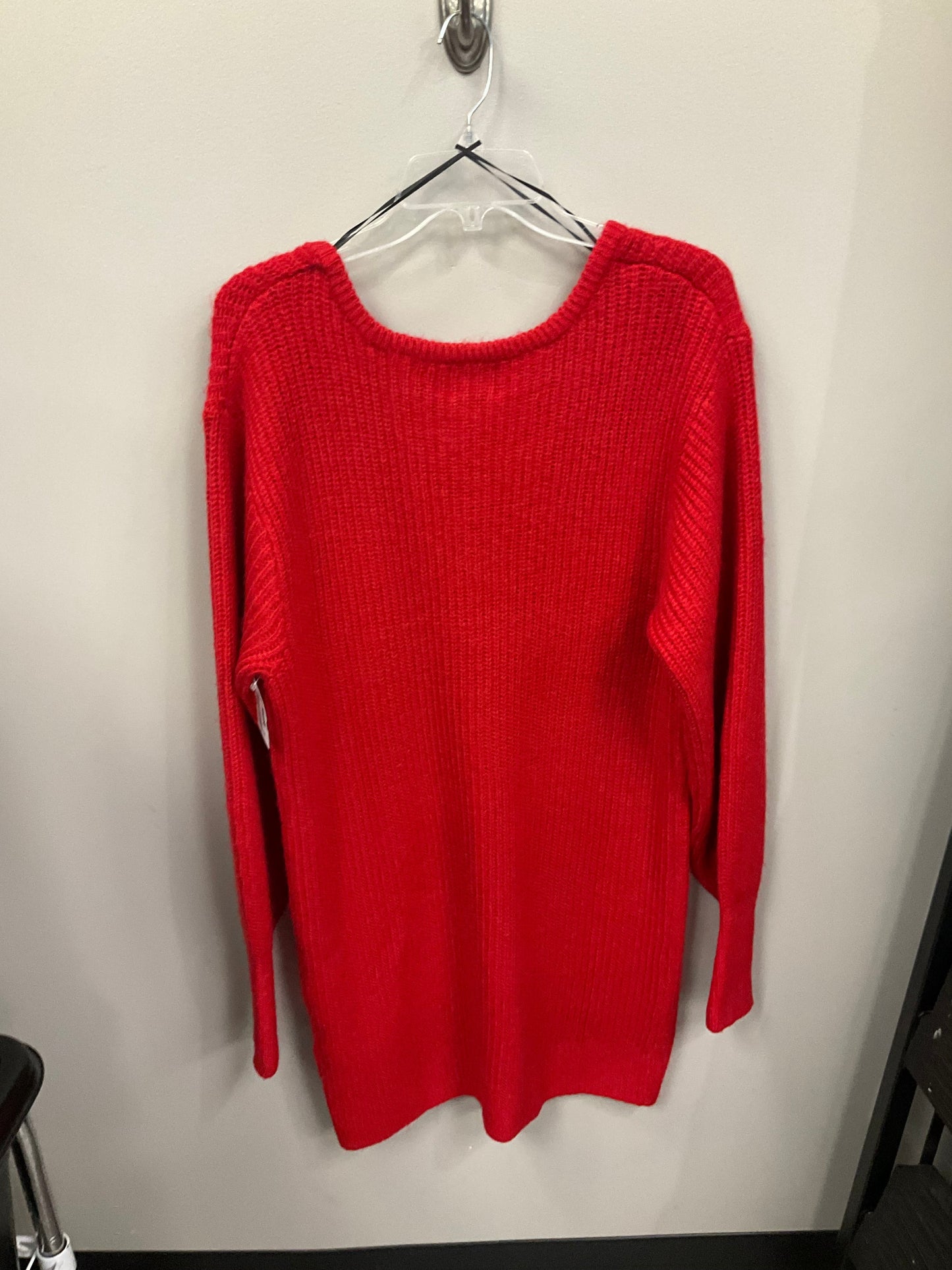 Sweater By H&m In Red, Size: M