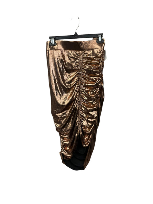 Skirt Midi By Torrid In Bronze, Size: 3x