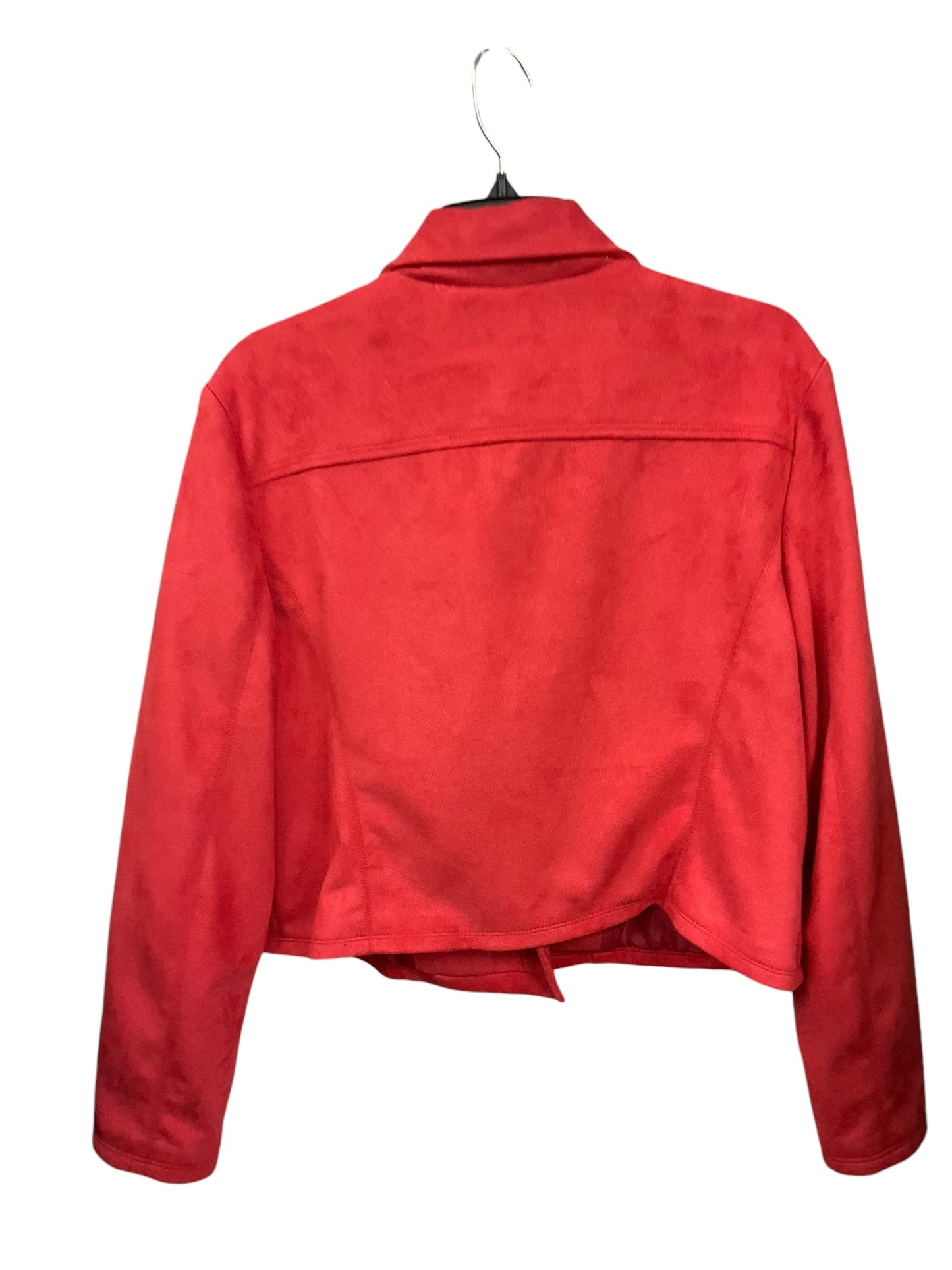 Jacket Other By Express In Red, Size: Xl