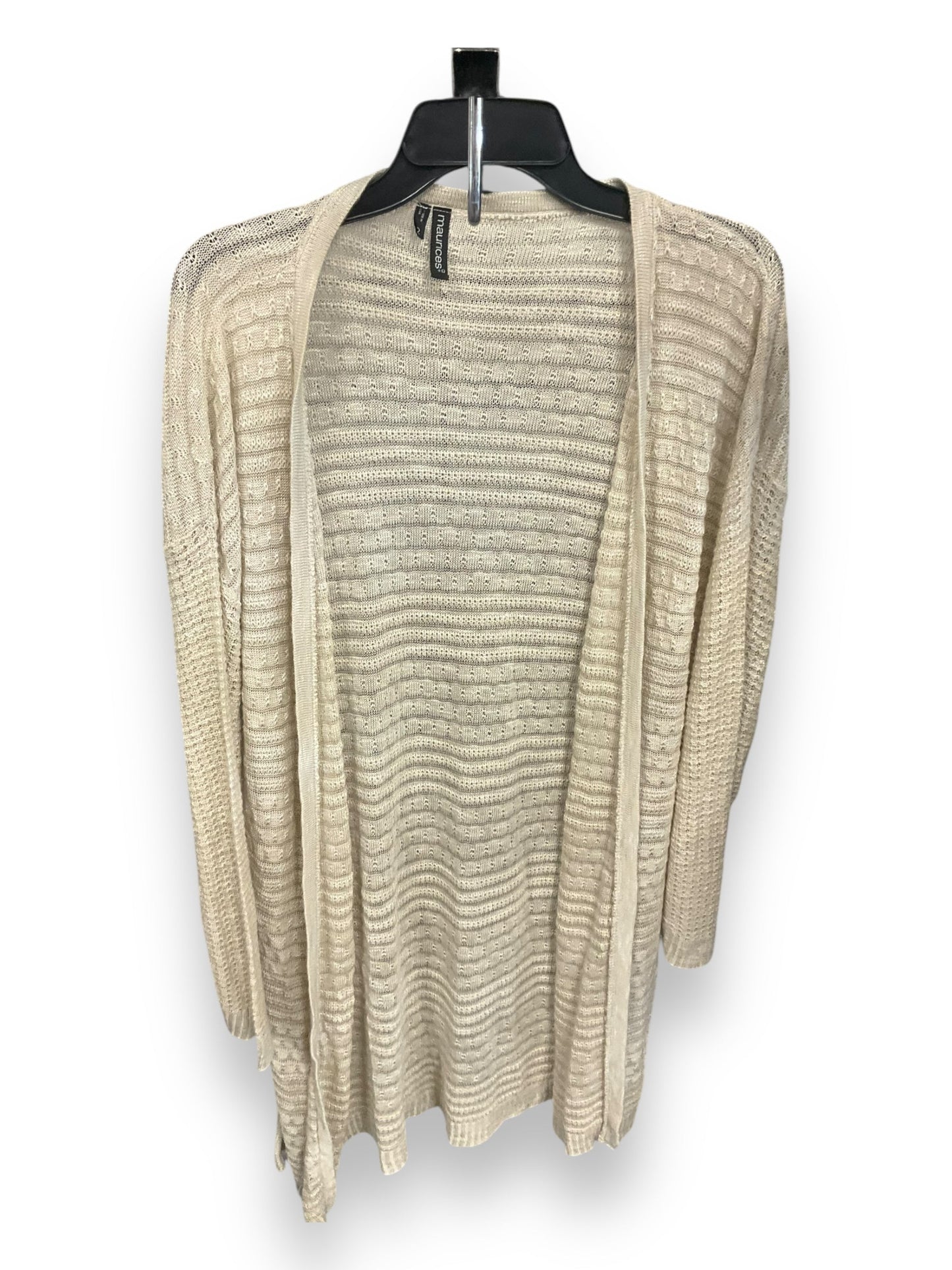 Cardigan By Maurices In Beige, Size: L