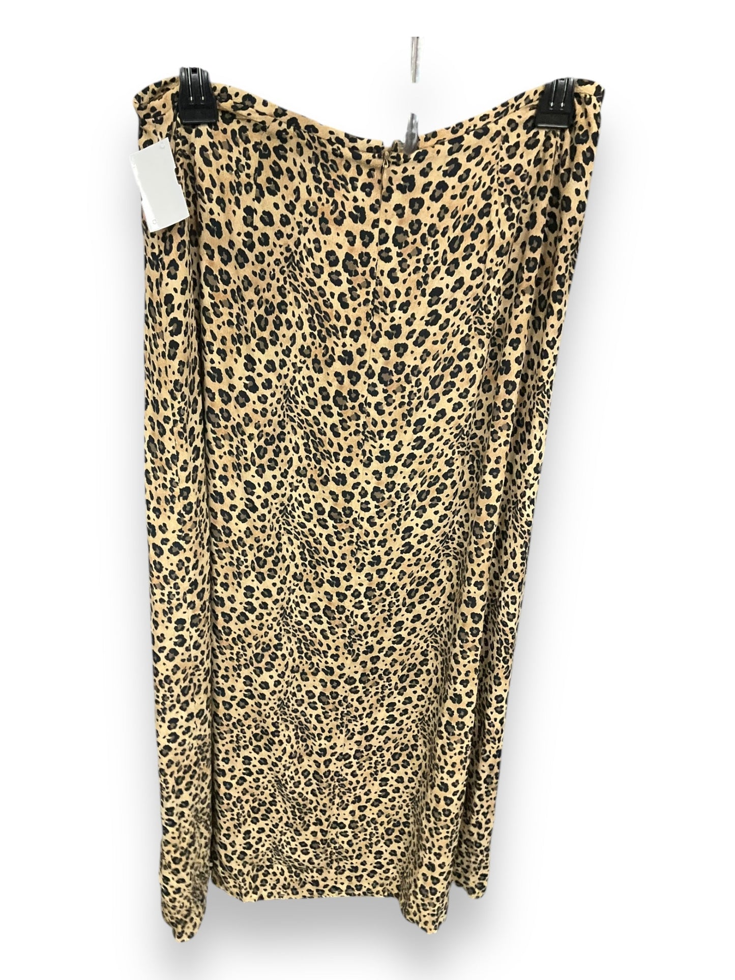 Skirt Midi By Kasper In Animal Print, Size: 10