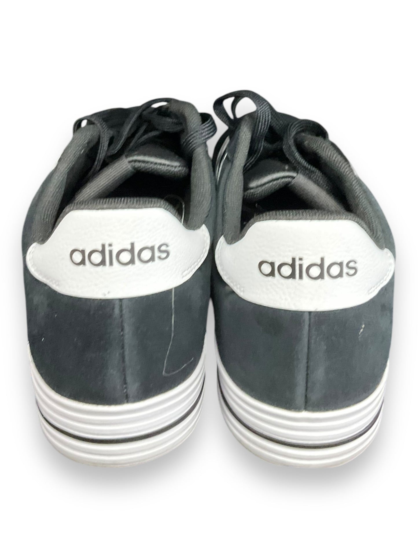 Shoes Sneakers By Adidas In Black & White, Size: 9.5