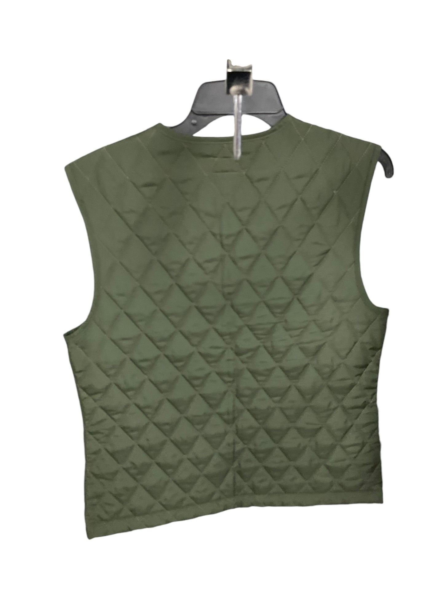 Vest Puffer & Quilted By Limited In Green, Size: M