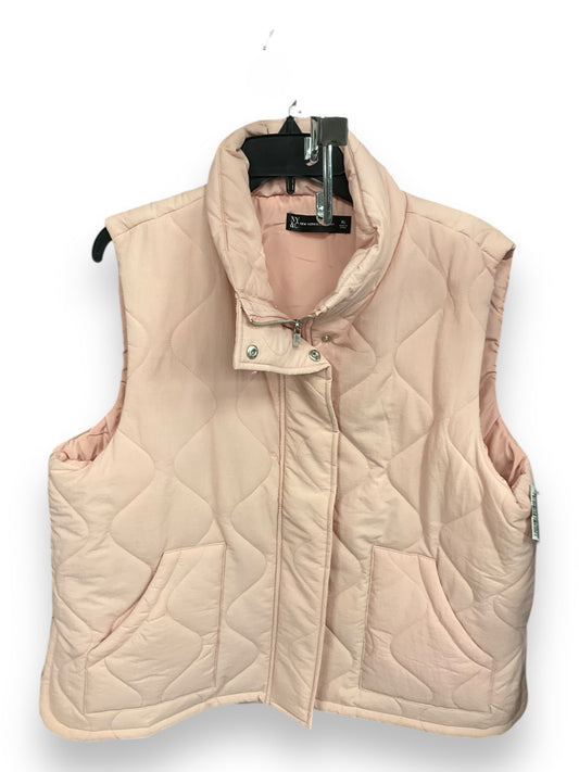 Vest Puffer & Quilted By New York And Co In Pink, Size: Xl