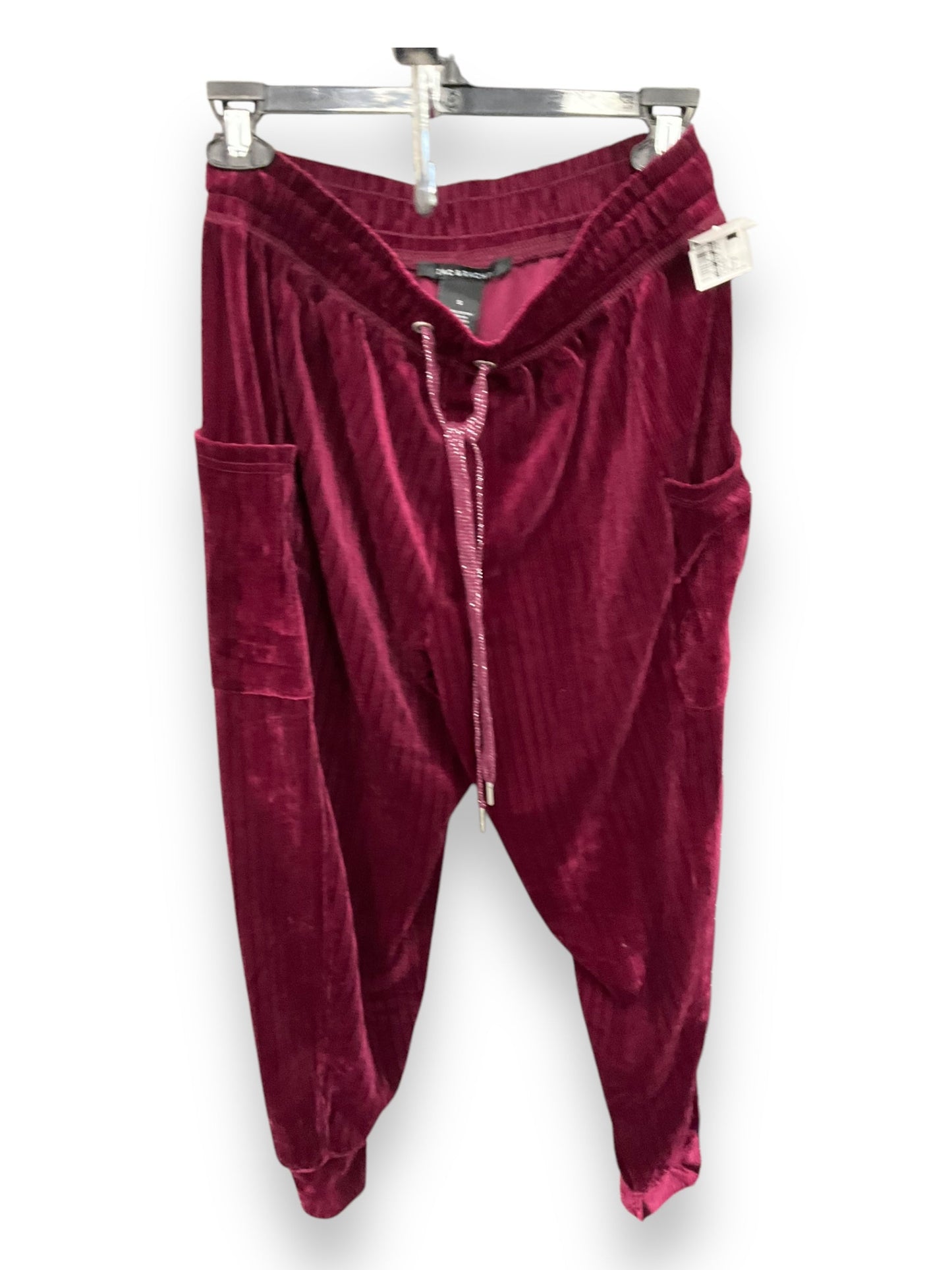 Athletic Pants By Zac And Rachel In Maroon, Size: S