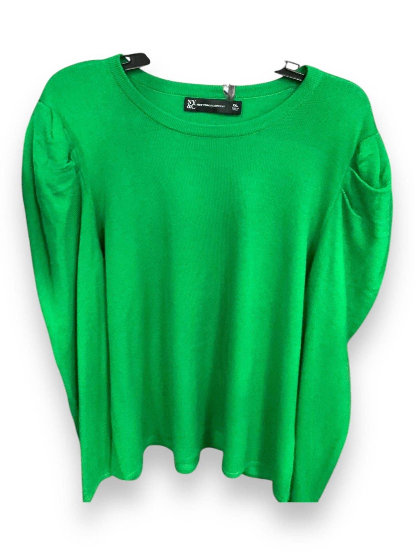 Sweater By New York And Co In Green, Size: 2x