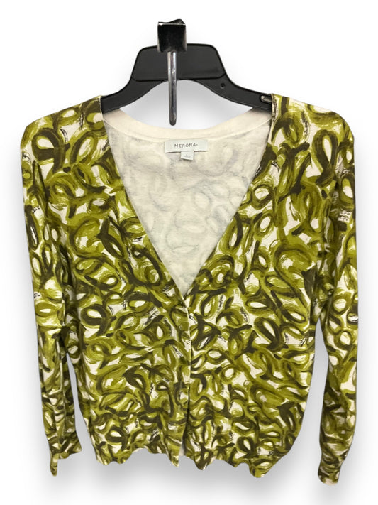 Cardigan By Merona In Green, Size: L