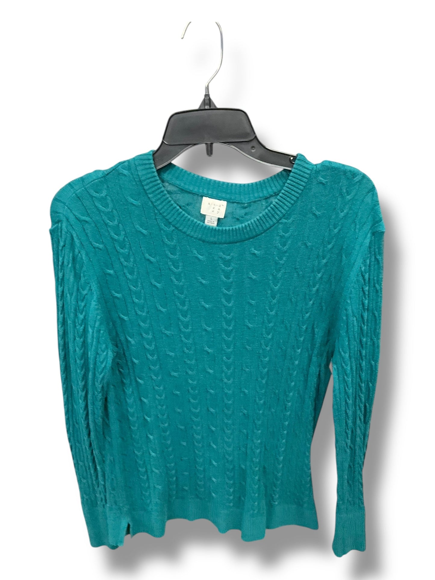 Sweater By A New Day In Teal, Size: L