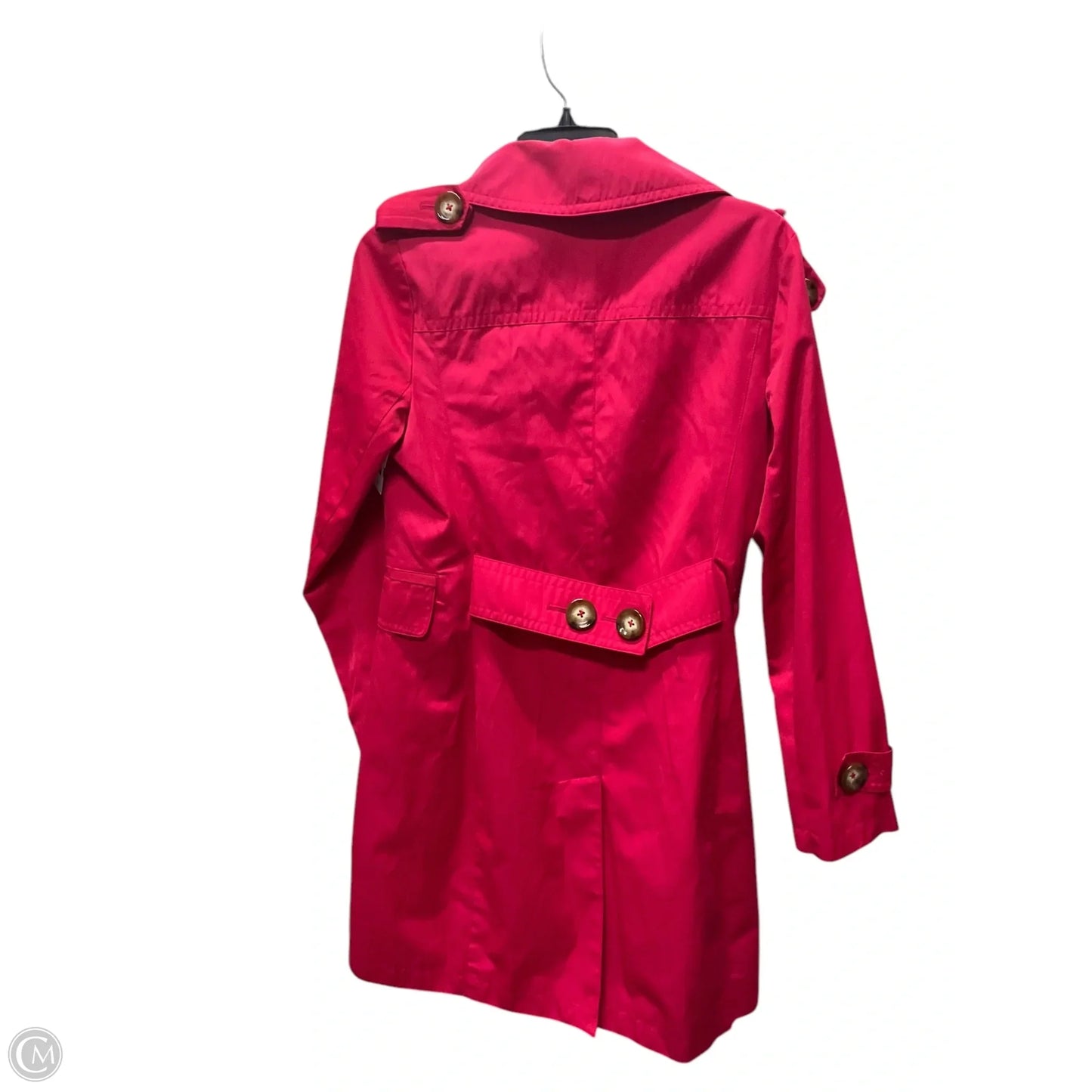 Coat Trench Coat By Michael By Michael Kors In Red, Size: Xs