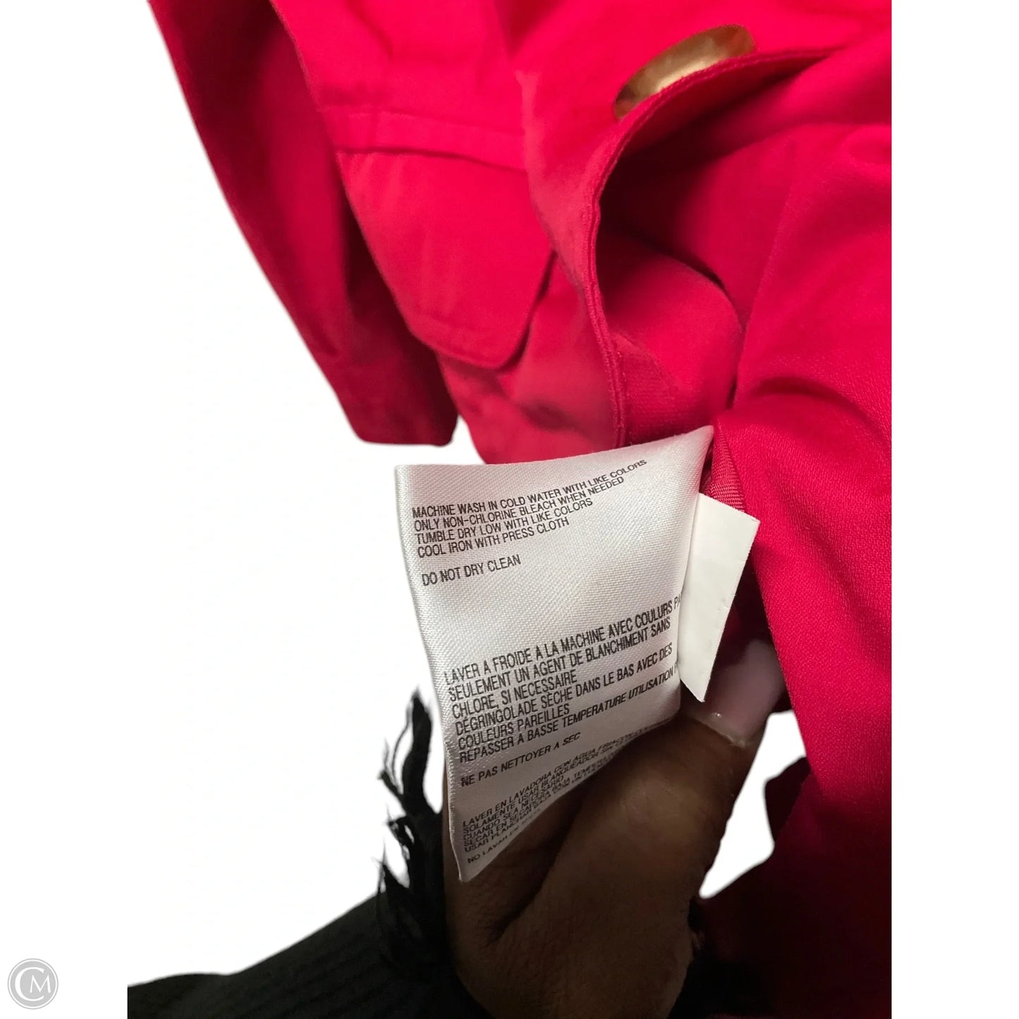 Coat Trench Coat By Michael By Michael Kors In Red, Size: Xs