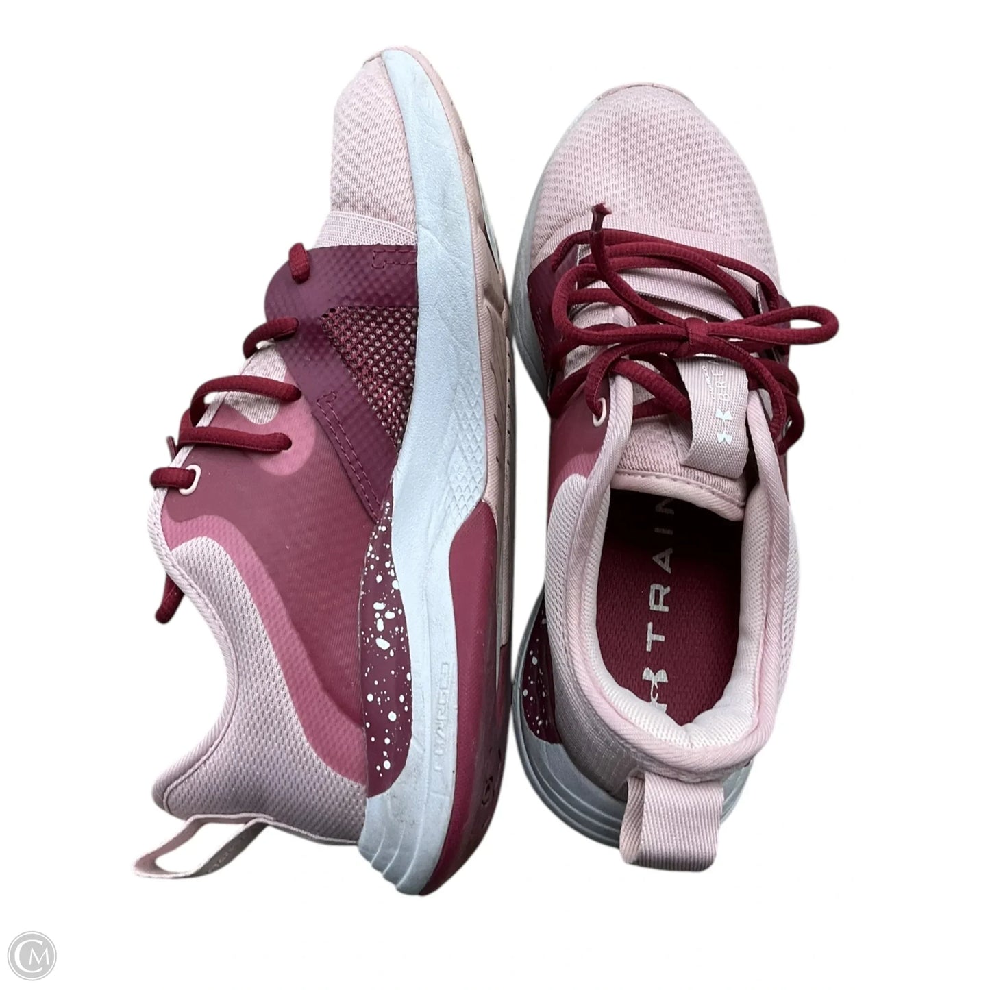 Shoes Sneakers By Under Armour In Pink, Size: 8.5