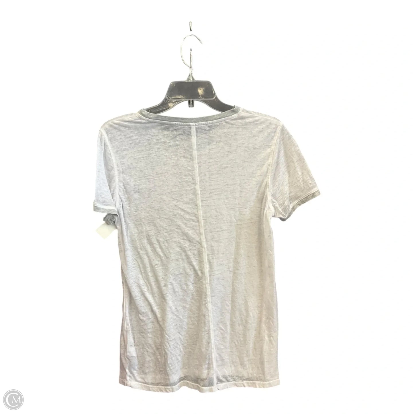 Athletic Top Short Sleeve By Tommy Hilfiger In White, Size: M