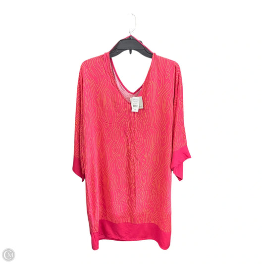 Dress Casual Midi By Natori In Pink, Size: M