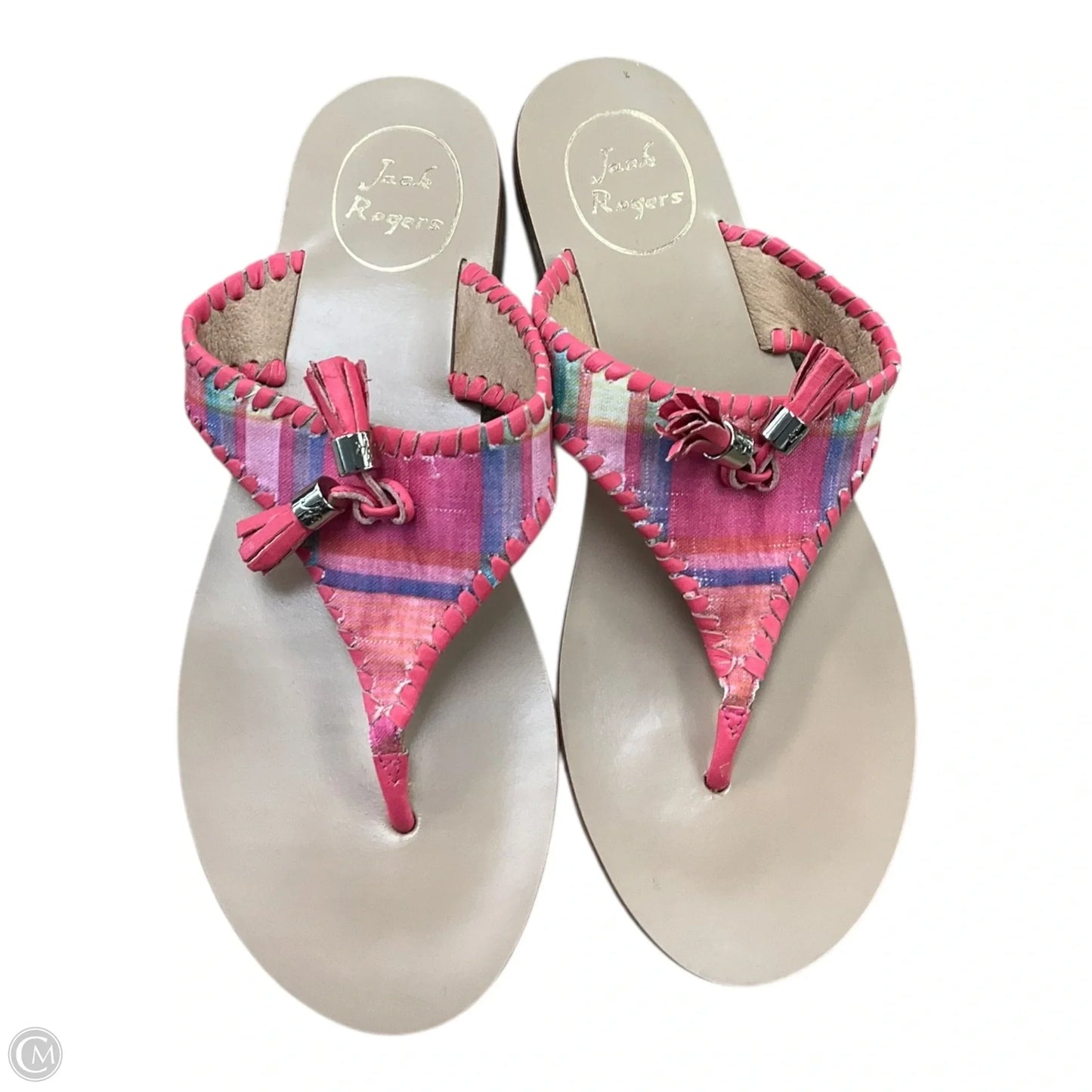 Sandals Flip Flops By Jack Rogers In Pink, Size: 8