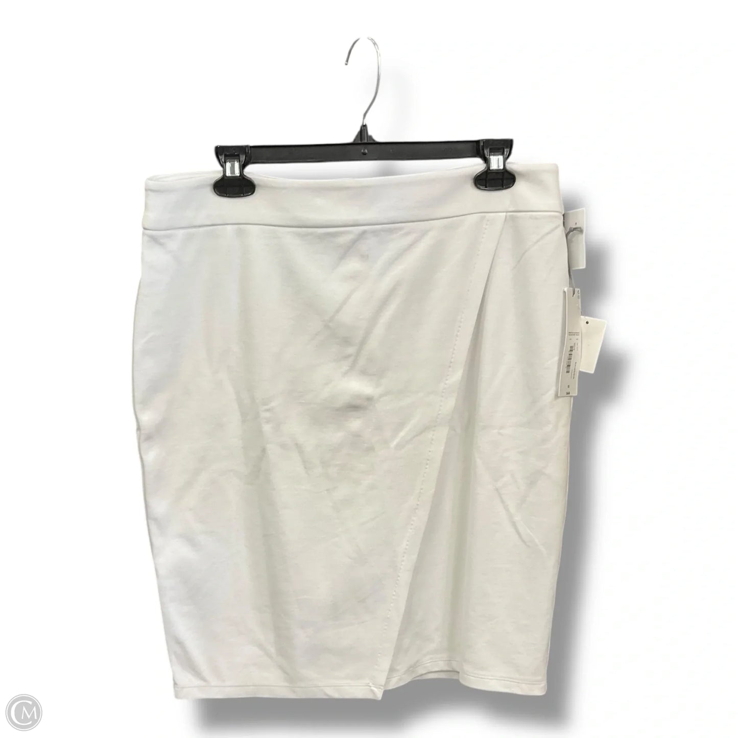 Skirt Midi By Liz Claiborne In White, Size: 10