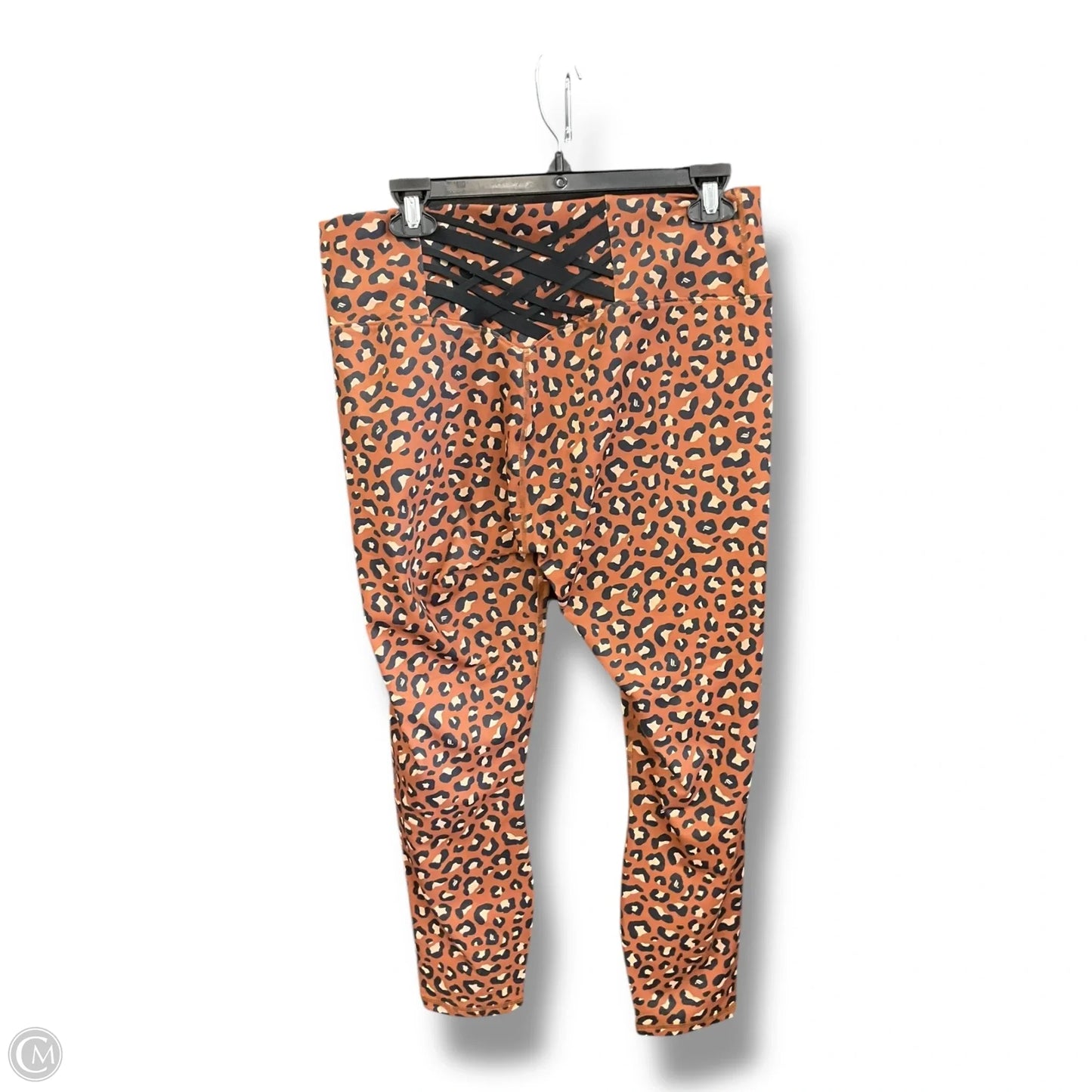 Athletic Pants 2pc By Fabletics In Animal Print, Size: Xl