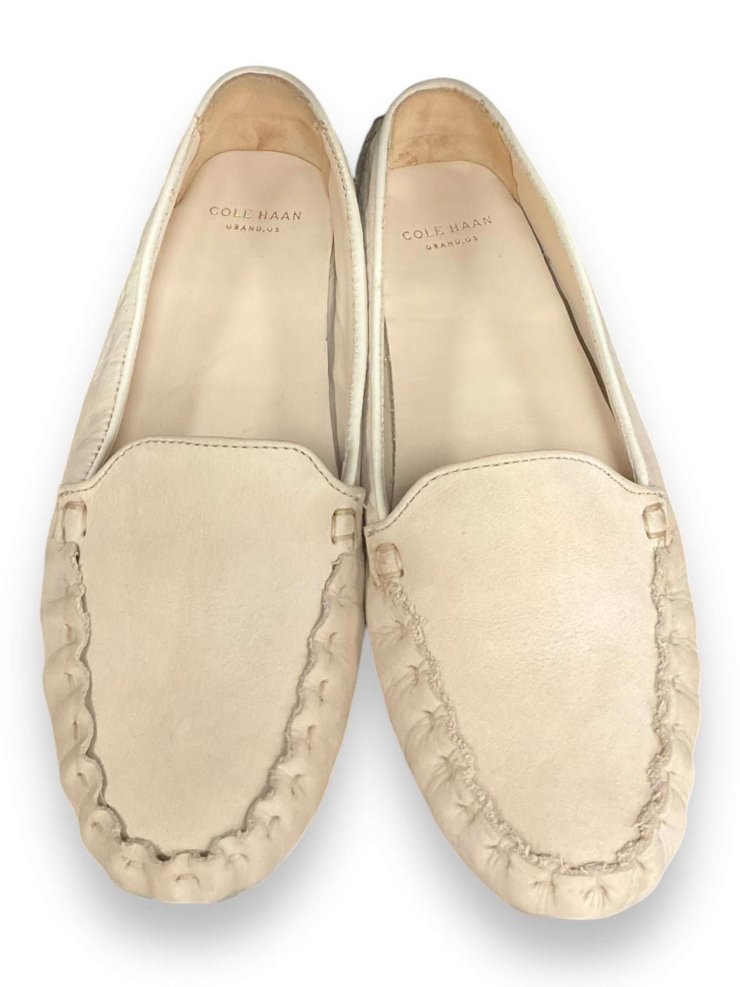 Shoes Flats Loafer Oxford By Cole-haan In Beige, Size: 6