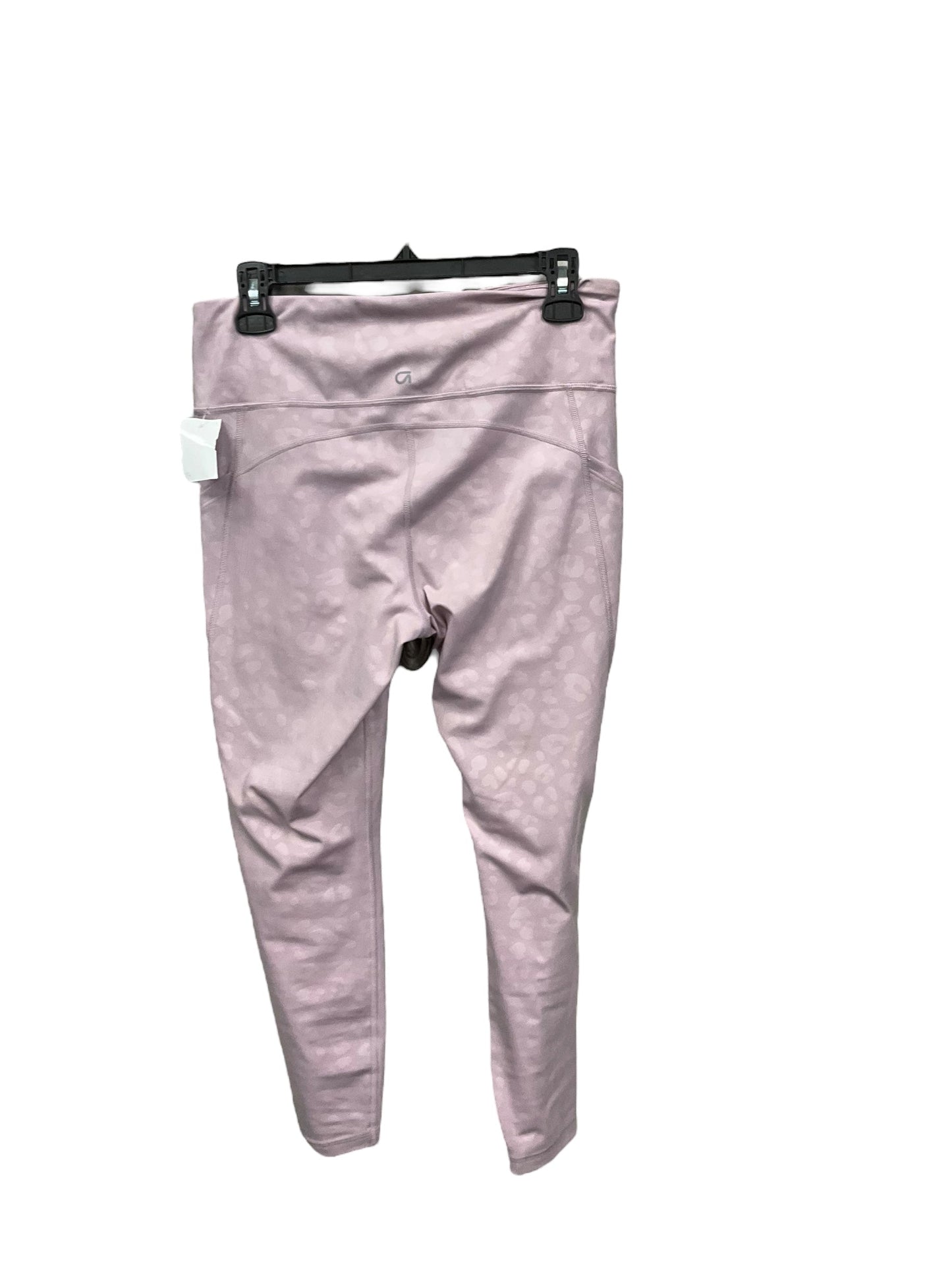 Athletic Leggings By Gapfit In Dusty Pink, Size: M