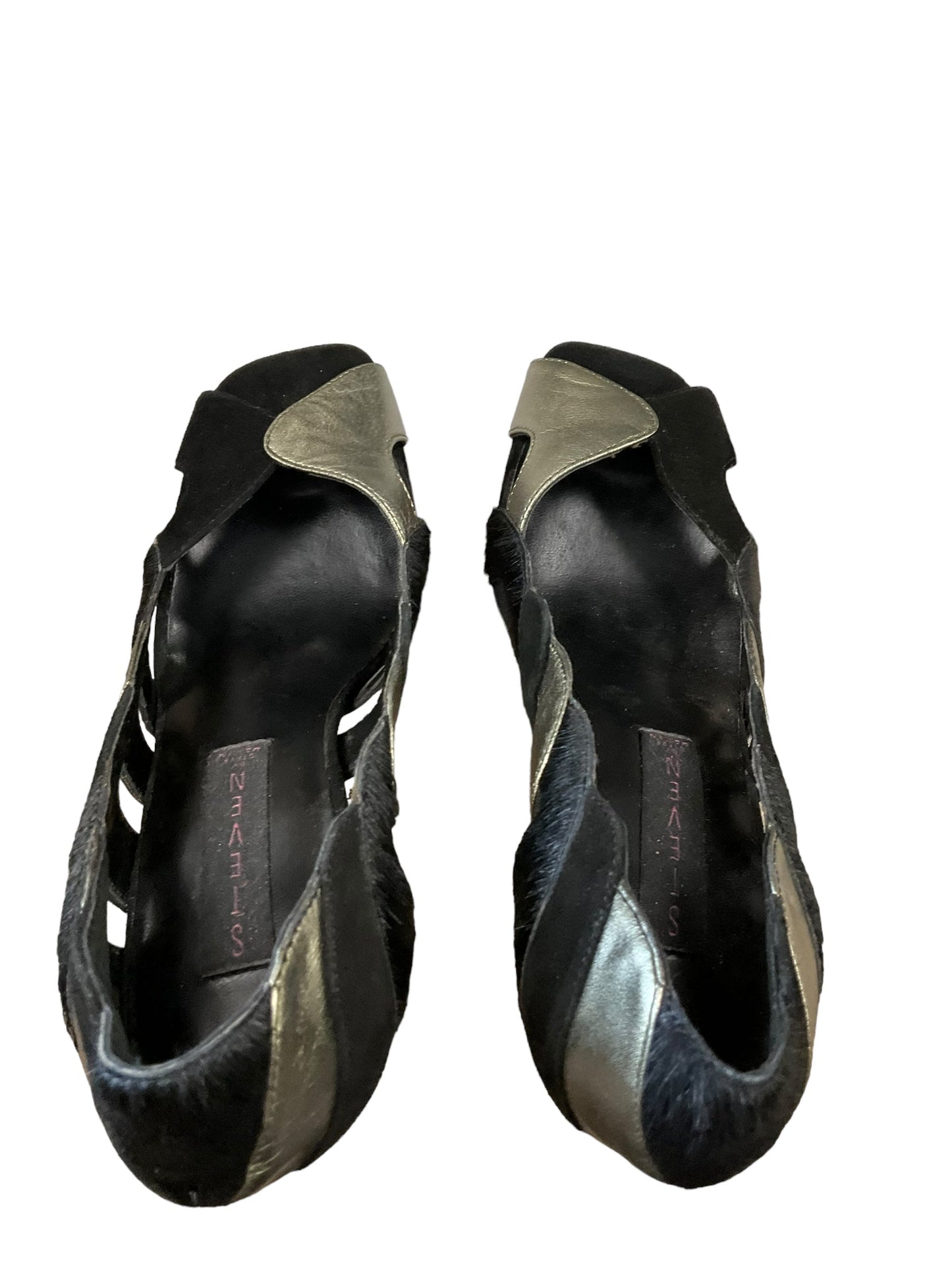 Black Shoes Heels Stiletto Steve Madden, Size 7.5