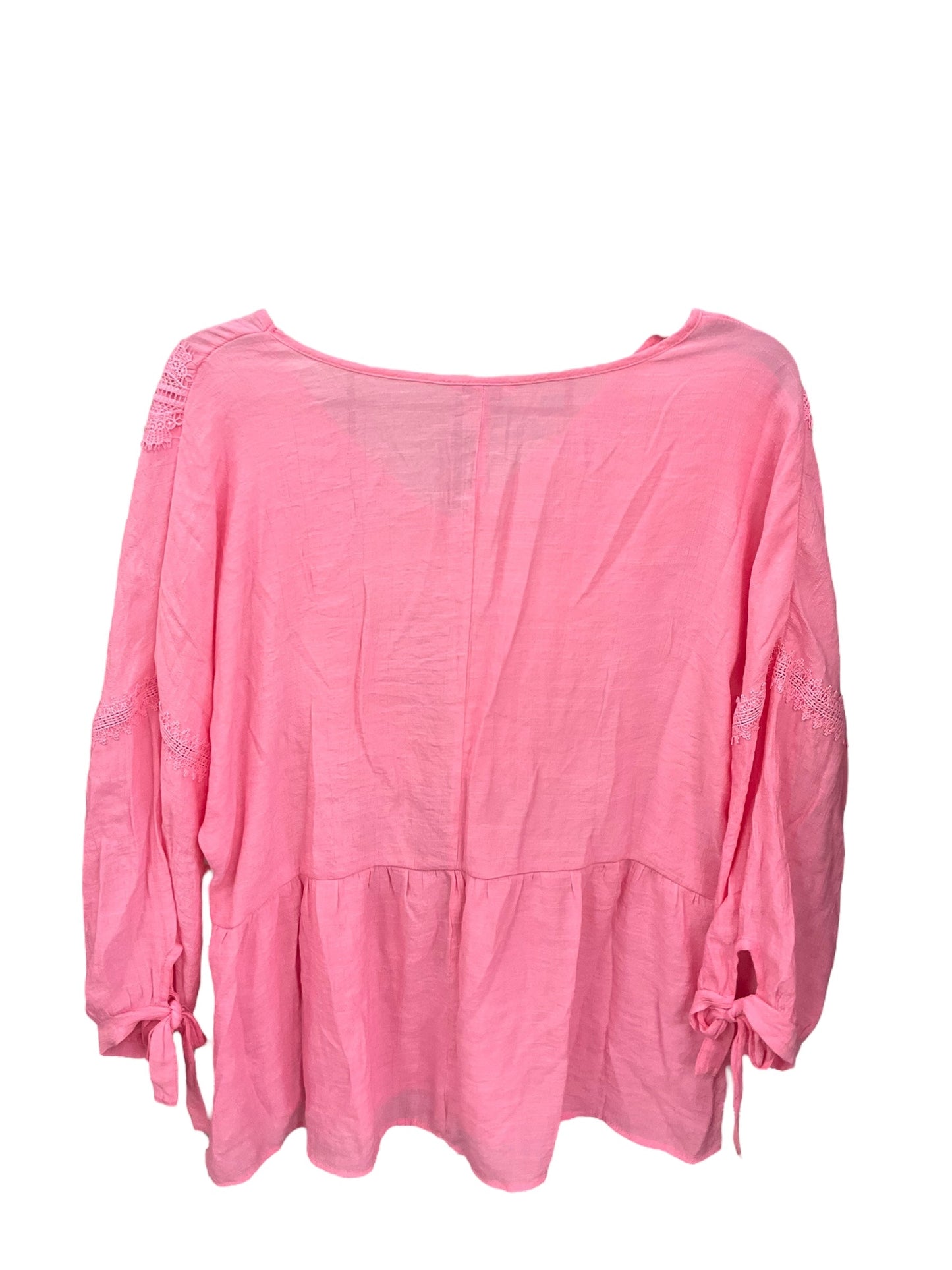 Top Long Sleeve By Cato  Size: L