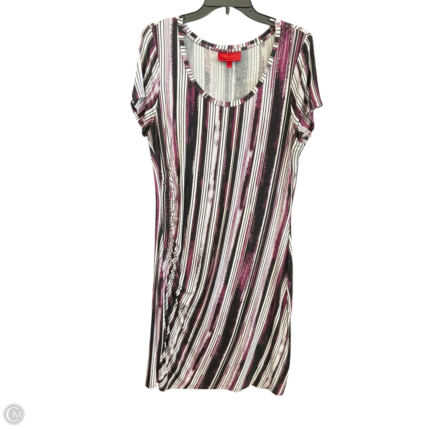 Dress Casual Midi By Jennifer Lopez In Purple, Size: L