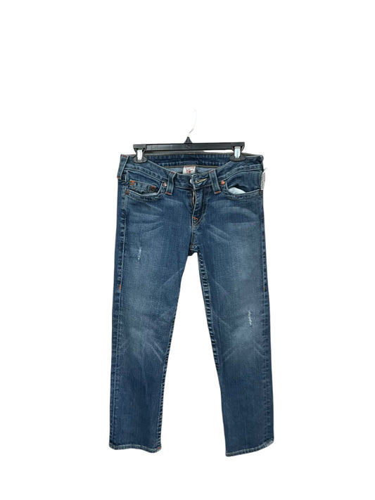 Capris By True Religion In Blue Denim, Size: 10