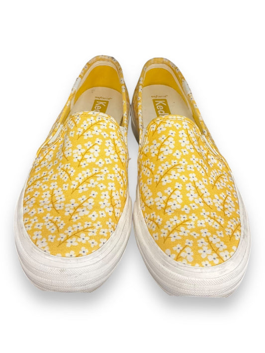 Shoes Flats By Keds In Yellow, Size: 6