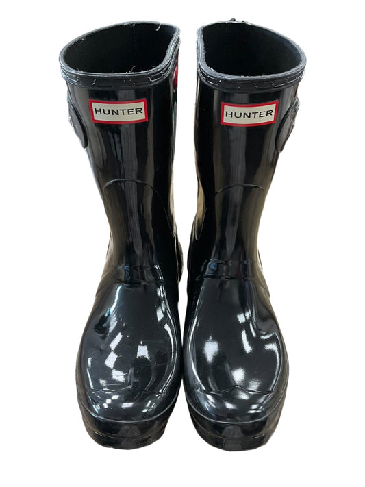 Black Boots Rain Hunter, Size 10