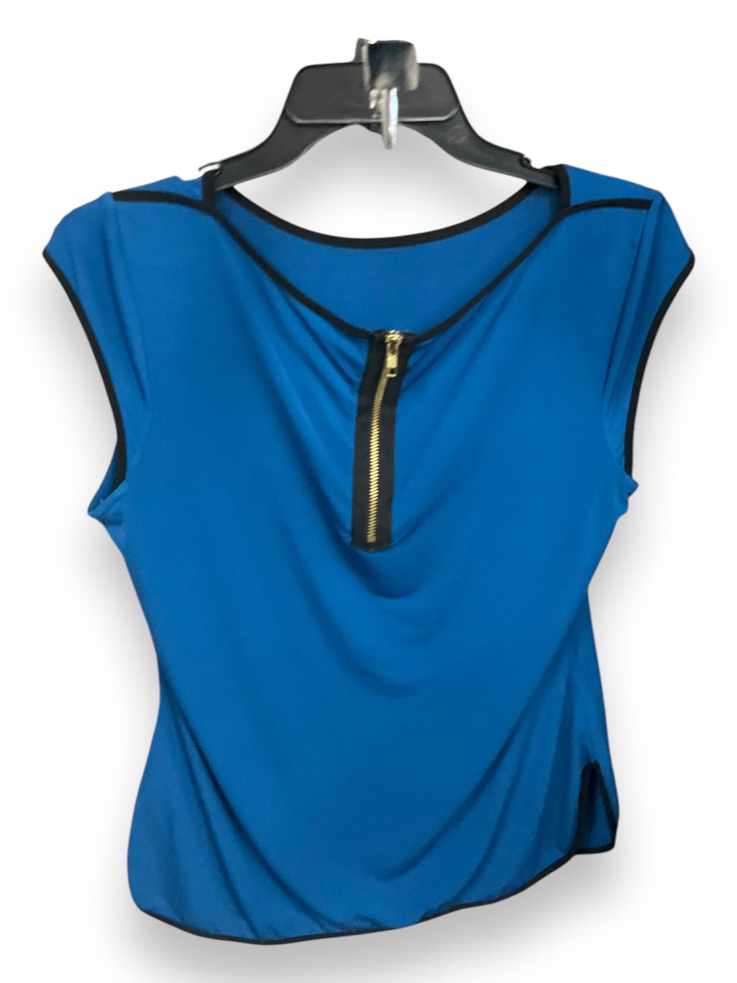 Top Sleeveless By Worthington In Teal, Size: L