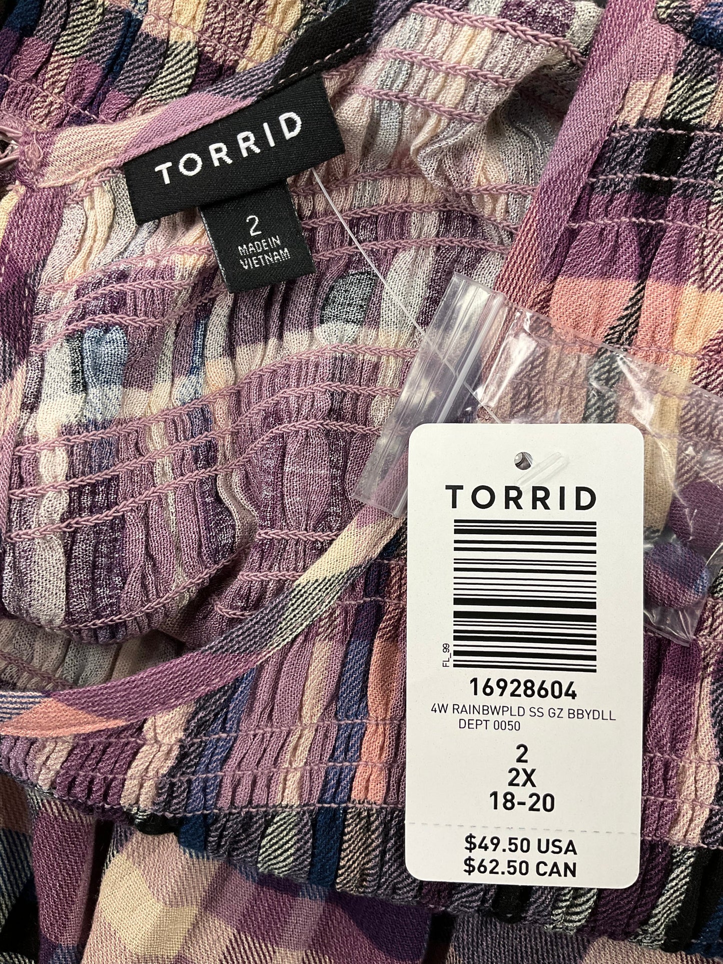 Top Short Sleeve By Torrid  Size: 2x